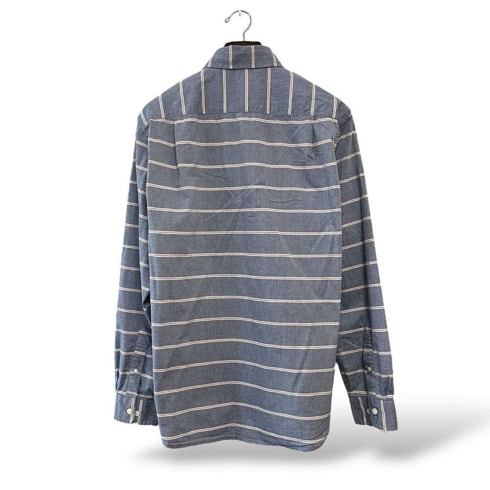 John Bartlett Consensus Chambray Woven Striped St… - image 5